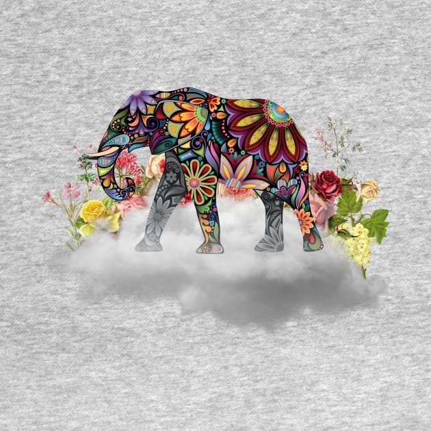 MANDALA ELEPHANT by GloriaSanchez